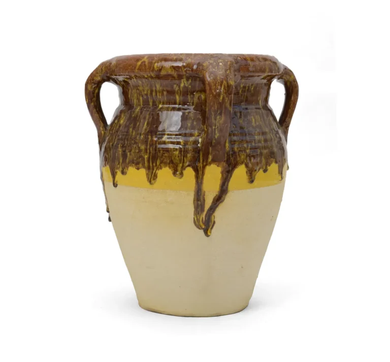 Amber Drip Jar